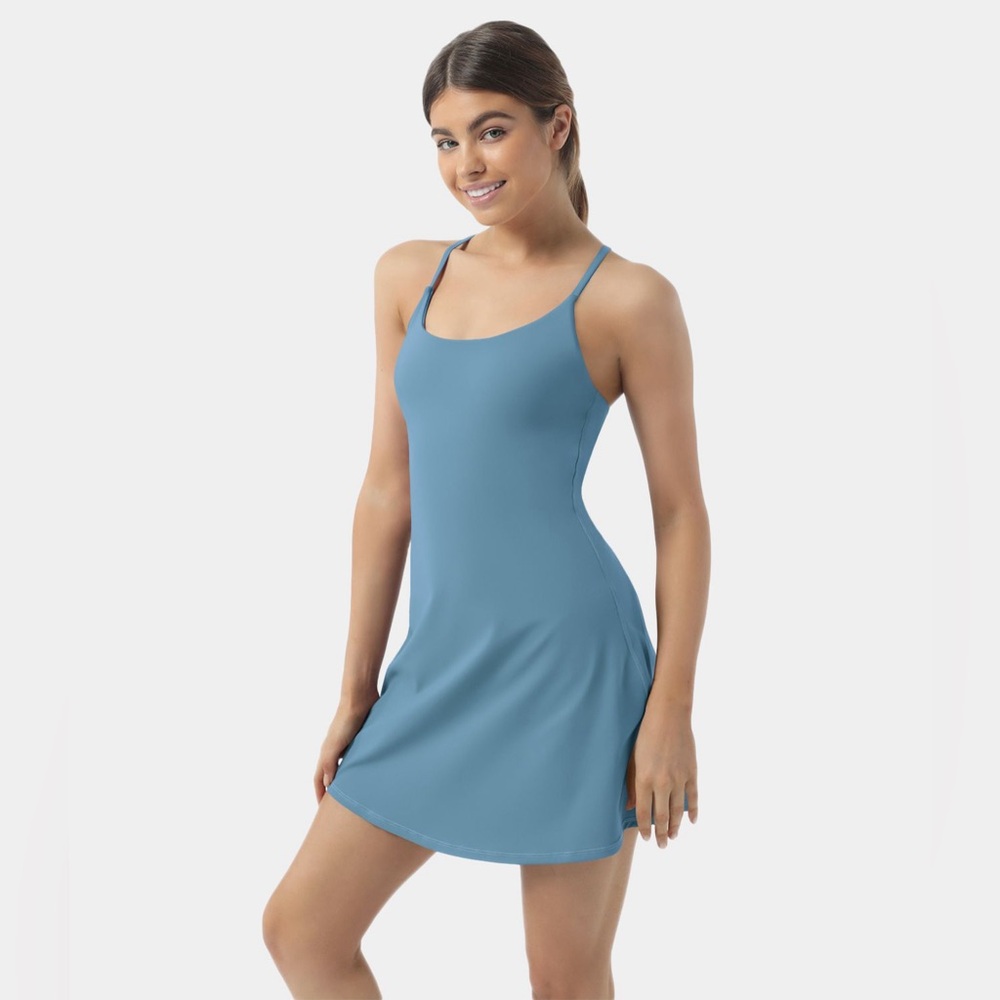 Halara Everyday Cloudful Padded Pocket 2-in-1 Activity Dress XL